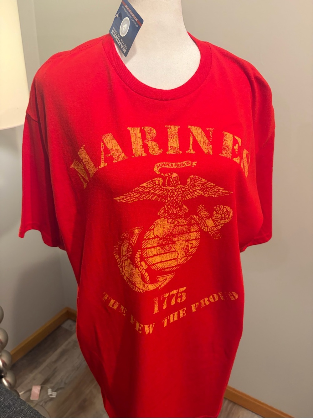 Marines Graphic Short Sleeve Tee - Red